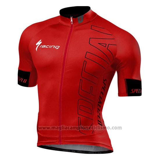 2016 Abbigliamento Ciclismo Specialized Aceso Rosso e Nero 1 (2) Manica Corta e Salopette